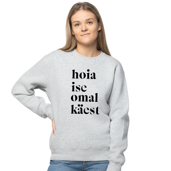 Unisex pusad "hoia ise omal käest"