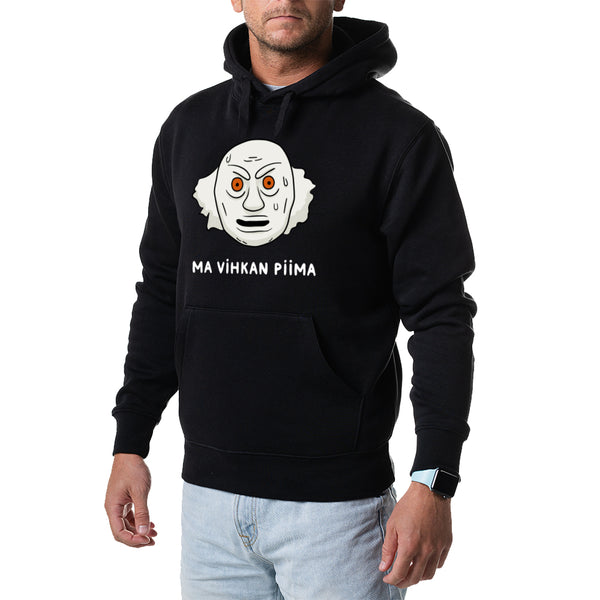 Kapuutsiga pusa "MA VIHKAN PIIMA"