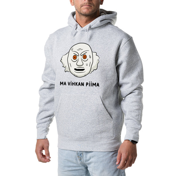 Kapuutsiga pusa "MA VIHKAN PIIMA"
