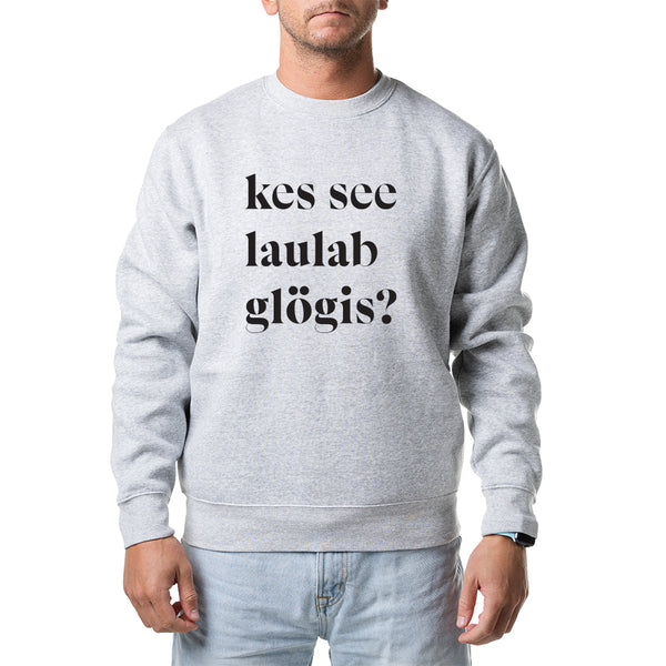 Unisex pusad "kes see laulab glögis?"