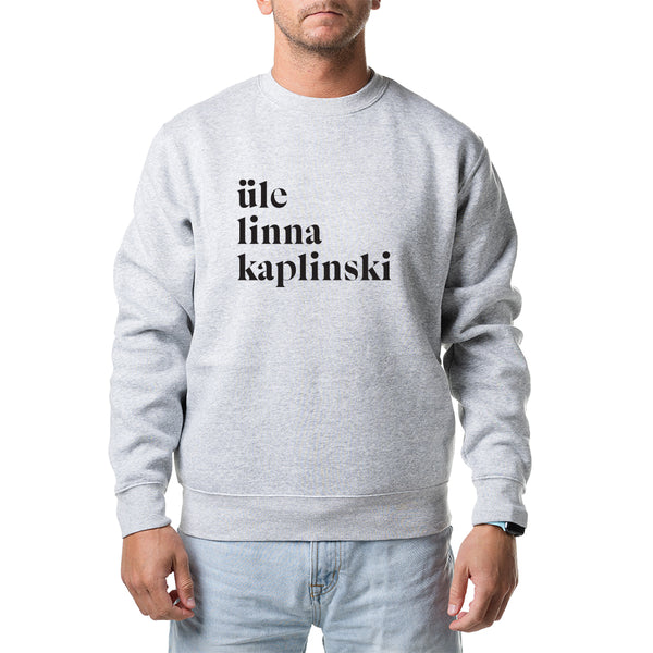 Unisex pusad "üle linna kaplinski"