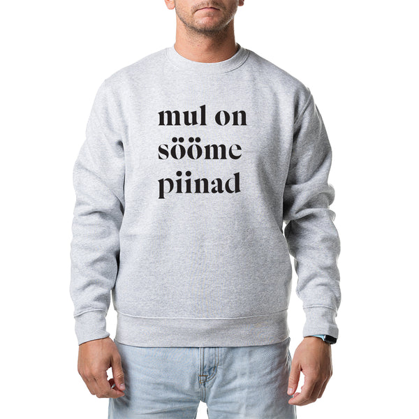 Unisex pusad "mul on söömepiinad"