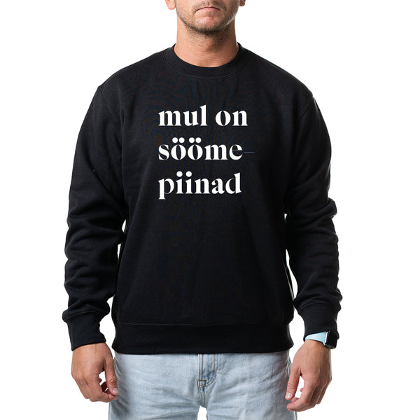 Unisex pusad "mul on söömepiinad"
