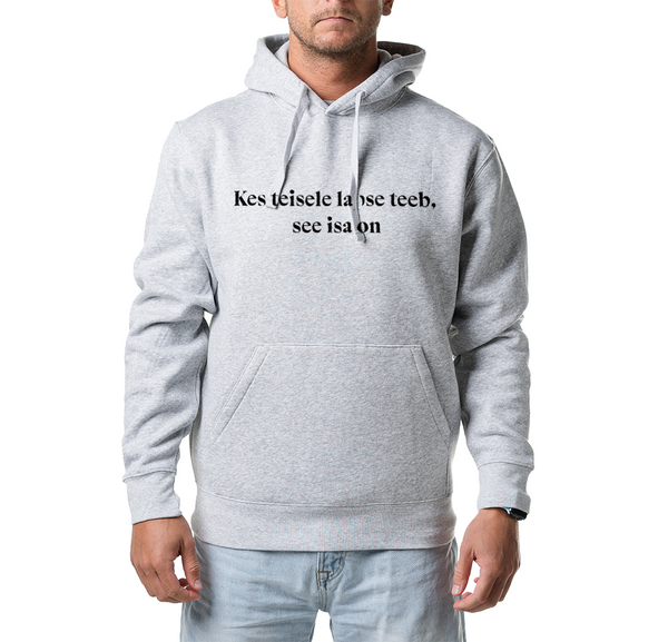 Unisex pusad "kes teisele lapse teeb, see isa on"