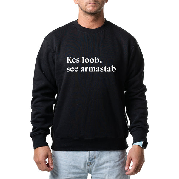 Unisex pusad "kes loob, see armastab"