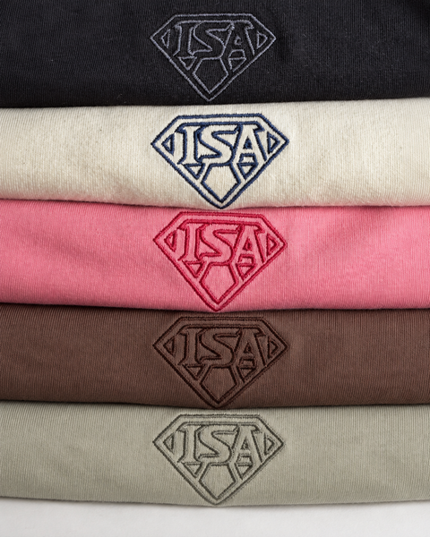 SUPERISA tikandiga oversize T-särk