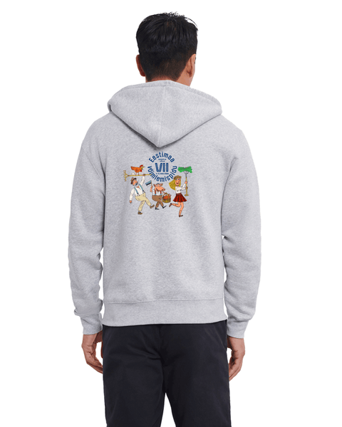 Eestimaa võimlemispeo unisex lukuga pusa
