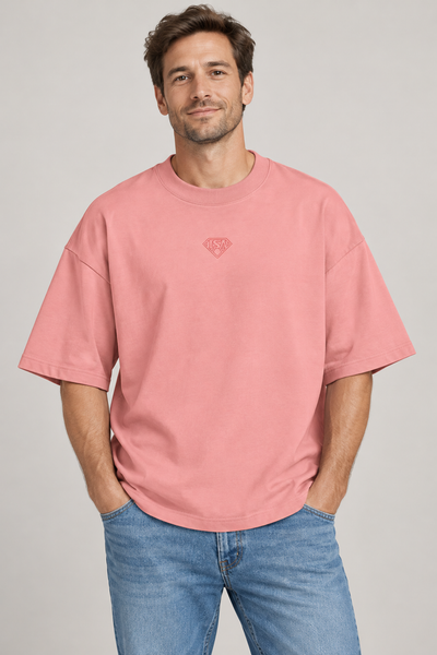 SUPERISA tikandiga oversize T-särk