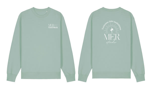 MER Stuudio TANTSIJA crewneck pusa, unisex