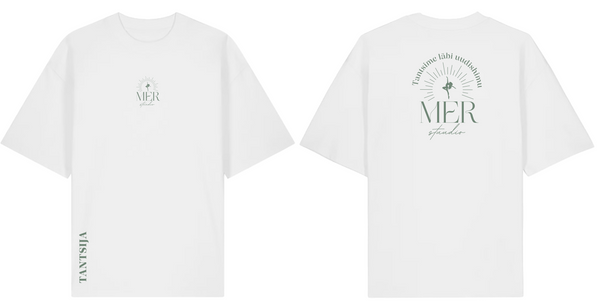 MER Stuudio oversized t-särk, unisex