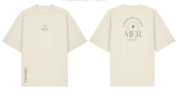 MER Stuudio oversized t-särk, unisex
