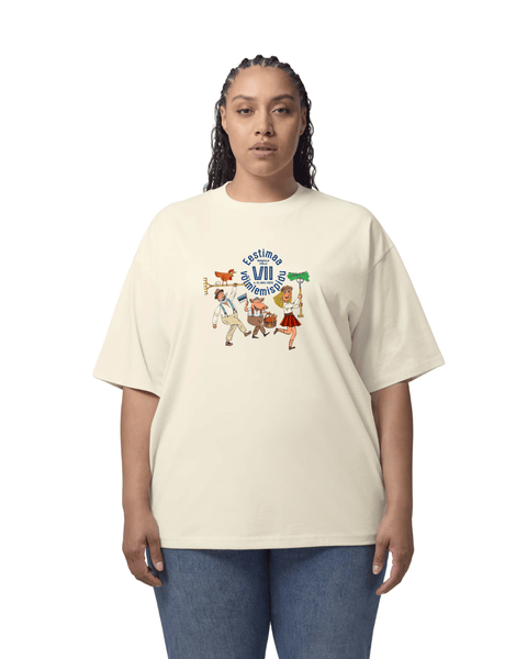 Eestimaa võimelmispeo unisex oversized T-särk "logoga"