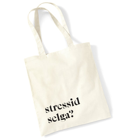 Riidest kott "stressid selga?"