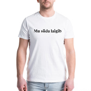 T-särk "mu süda laigib"